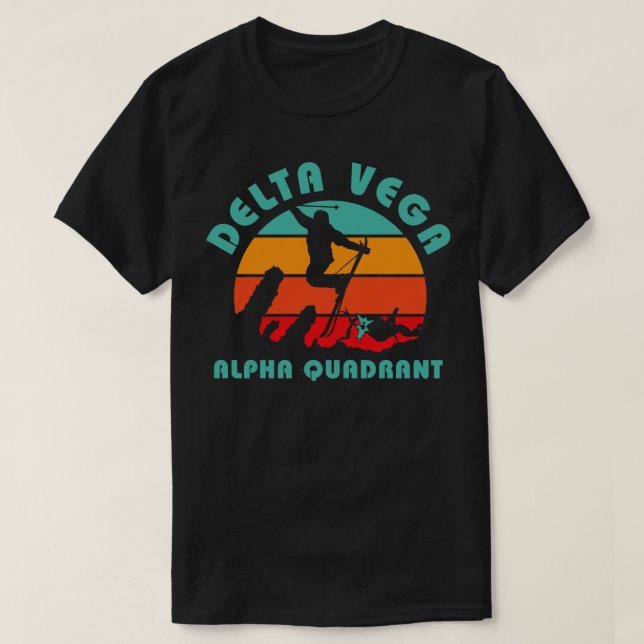 T-shirt Ski Delta Vega 1 (Design devant)