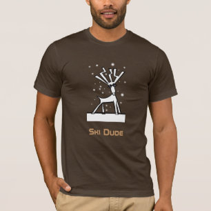 T-shirt Ski Dude