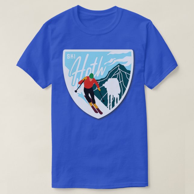 T-shirt Ski Hoth 1 (Design devant)