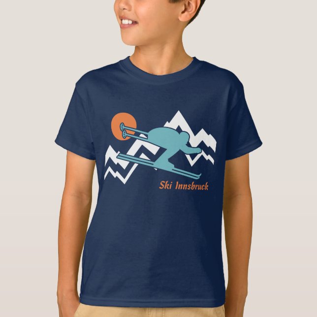 T-shirt Ski Innsbruck (Devant)