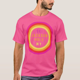 T-shirt Ski Jackson Hole Wyoming