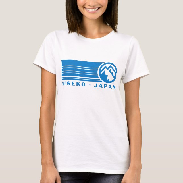 T-shirt Ski Japon de Niseko (Devant)