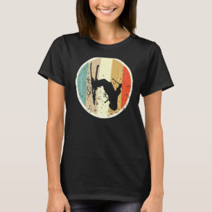 T-shirt Ski Jumping Outfit Ski Snow Skier Retro Vintage