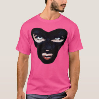 T-shirt Ski Masque Chemise Shoebox Argent Hip hop Rétro Ar
