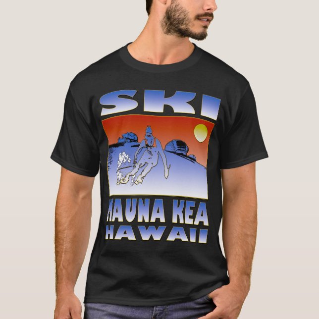 T-shirt Ski Mauna Kea (Devant)
