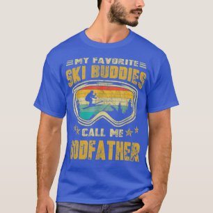 T-shirt Ski Mes Amateurs De Ski Préférés Appelez-Moi