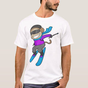 T-shirt Ski Monkey