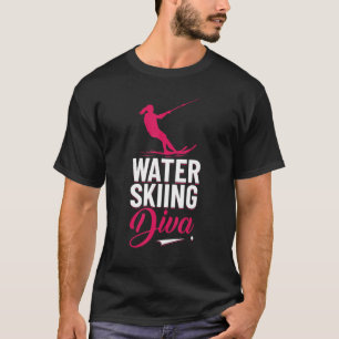 T-shirt Ski nautique Diva Female Ski de ski nautique Vêtem