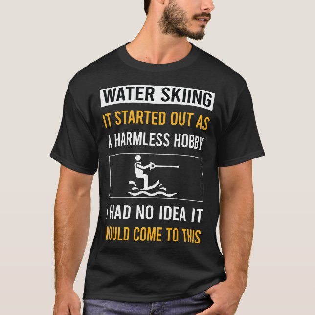 T-shirt Ski nautique Ski nautique Ski nautique Waterski (Devant)