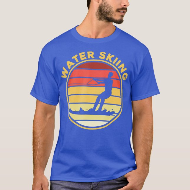 T-shirt Ski nautique Sport Waterski Swimmer Athlète (Devant)
