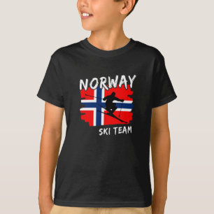 T-Shirt Ski Norvège