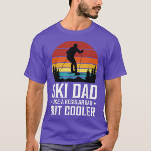 T-shirt Ski Papa Comme Un Régulateur Papa Mais Fête des pè