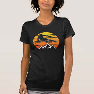 T-shirt Ski Rétro