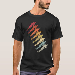 T-shirt Ski saut ski volant vintage ski vacances ski ski