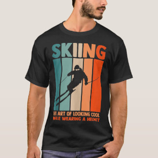 T-shirt Ski Skier Ski Ski 3