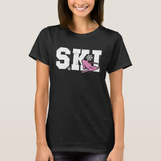 T-shirt Ski Skiing Ski Holiday Skiers Mountains Ski Piste