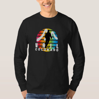 T-shirt Ski Vail Colorado Retro Vintage Sun Cool Vail Co C