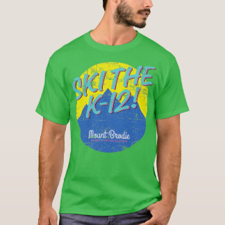 T-shirt Ski Vintage sur le K12