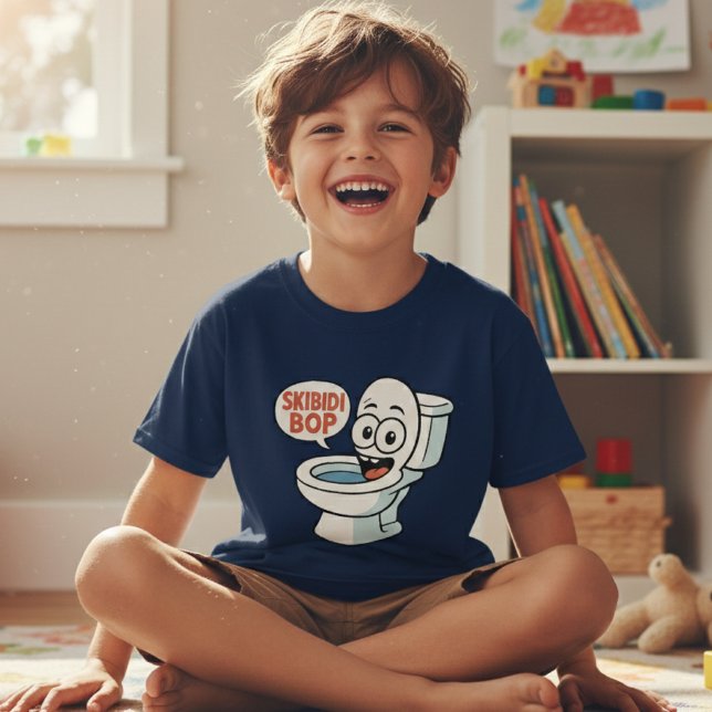 T-shirt Skibidi Bop Yes Yes Funny Skibidi Toilet (Créateur téléchargé)