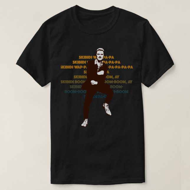 T-shirt Skibidi Classic. T-Shirt.png essentiel (Design devant)