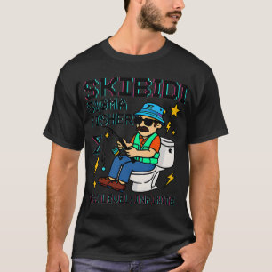 T-shirt Skibidi Sigma Fisher sur le trône