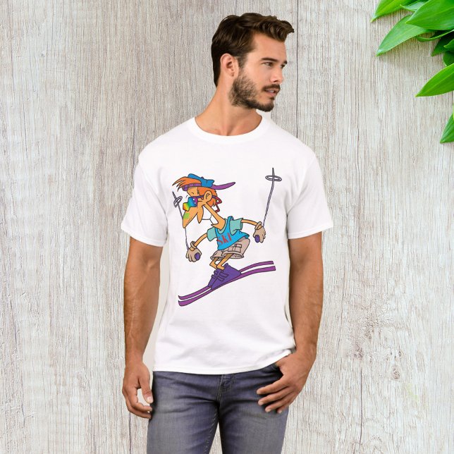 T-shirt Skier d'été (Créateur téléchargé)