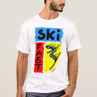 T-shirt Skier Vite