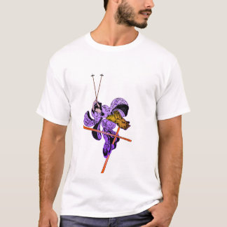 T-shirt Skieur de geisha