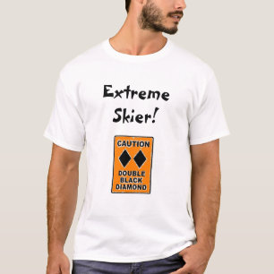 T-shirt Skieur extrême !