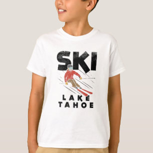 T-shirt Skiing