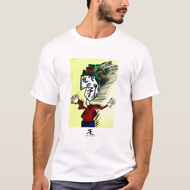 T-shirt skimboarding est dangereux (Devant)