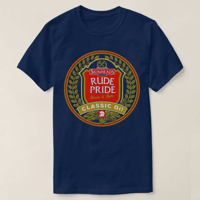 T-shirt Skinheads Rude Pride (Design devant)