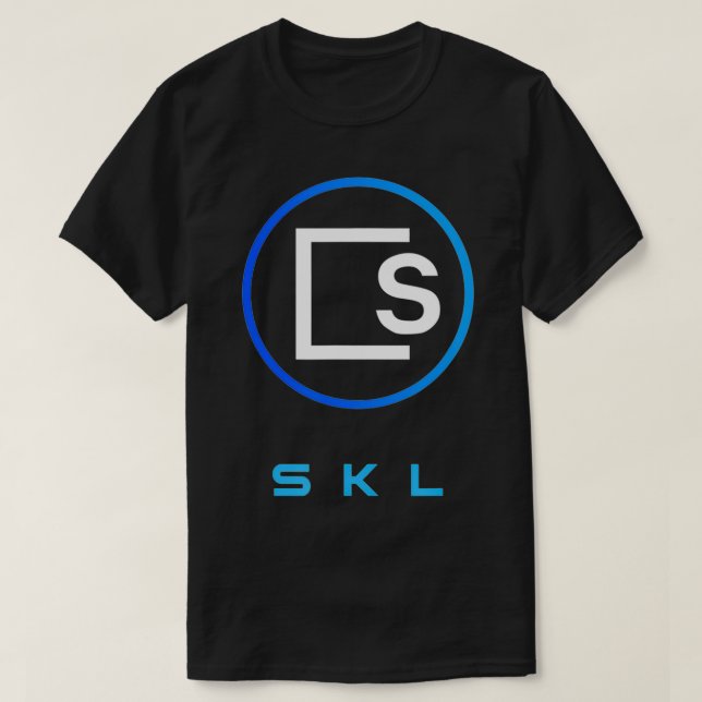 T-shirt SKL Crypto HODL Token Decentralized Finance (Design devant)