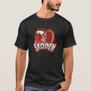T-shirt Skoden Slang Stickball Lacrosse Let's Go Alors Équ