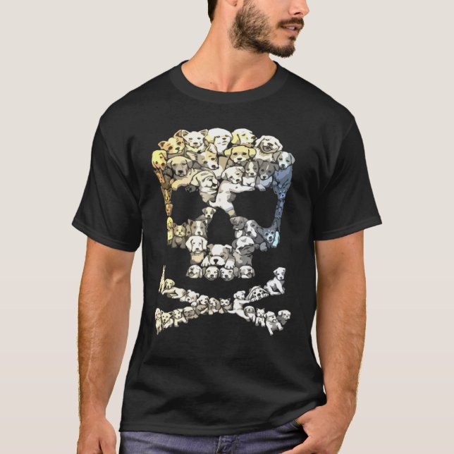 T-shirt Skull Crossbones (Devant)