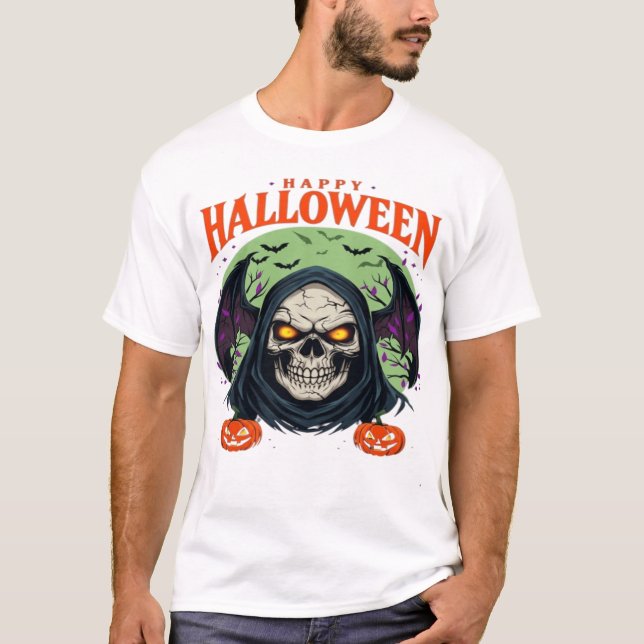 T-shirt Skull Glow (Devant)