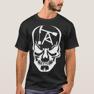 T-shirt Skull Oilfield Worker Proud American Oil Worker