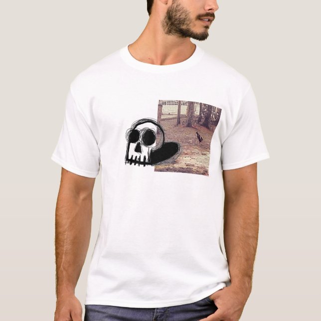 T-SHIRT SKULL&ROOSTER (Devant)