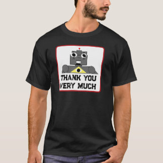 T-shirt Skullnskin Graphics "Roboto"
