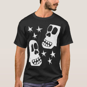 T-shirt Skulls Dia De Los Muertos Halloween