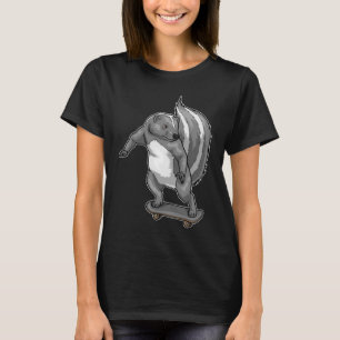 T-shirt Skunk Skateboard