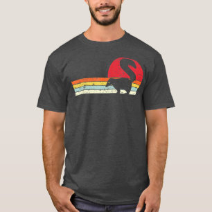 T-shirt Skunk Vintage Retro Style Drôle Amateurs de Skunk 