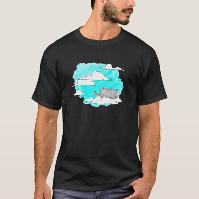 T-shirt Sky Cat (Devant)