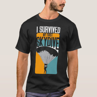T-shirt skydive skydive parachute parachute j