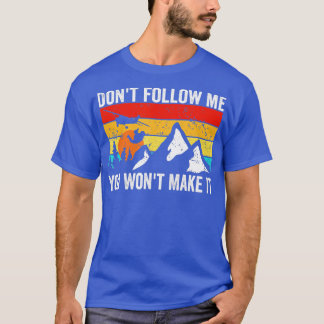 T-shirt Skydiver Dont follow me I do stupid Things Skydivi