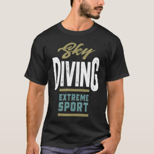 T-shirt Skydiving Art