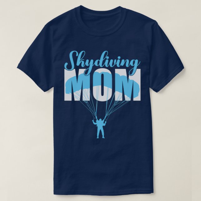T-shirt Skydiving Mom 2 (Design devant)