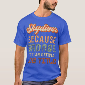 T-shirt Skydiving Retro Skydiver Parachute Drôle Cadeau