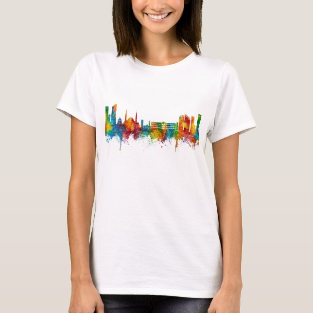 T-shirt Skyline Beyrouth Liban (Devant)