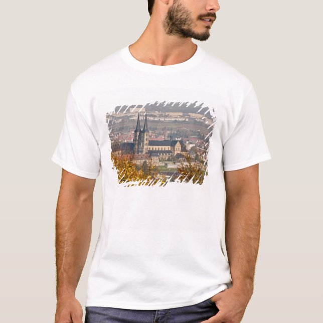 T-shirt Skyline de Bamberg, Allemagne (Devant)